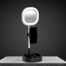 GobekUsa LED Mirror Light - Metallic Black/Pink/Blue Finish, Simple Style, USB Port, Fill-in Lighting