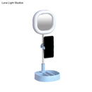 GobekUsa LED Mirror Light - Metallic Black/Pink/Blue Finish, Simple Style, USB Port, Fill-in Lighting