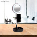 GobekUsa LED Mirror Light - Metallic Black/Pink/Blue Finish, Simple Style, USB Port, Fill-in Lighting
