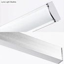 GobekUsa Simple Style Aluminum LED Sconce Wall Light in Chrome, customized Width (19"/23") - Warm/White Light