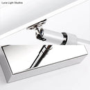 GobekUsa Simple Style Aluminum LED Sconce Wall Light in Chrome, customized Width (19"/23") - Warm/White Light