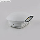 GobekUsa Simple Style Aluminum Oval Wall Mounted LED Wall Light for Corridor - 1.5"/2" Wide, White Light Fixture