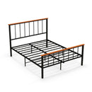 Bed Frame with Headboard and Footboard by LJGDeals