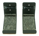 3.75" x 2" Minimalist Wall Hooks | Small | 2-Pack | Holds 50 lbs