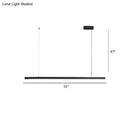 GobekUsa Simplicity LED Metal Pendant Lighting for Dining Room