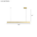 GobekUsa Simplicity LED Metal Pendant Lighting for Dining Room