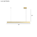 GobekUsa Simplicity LED Metal Pendant Lighting for Dining Room