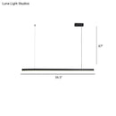 GobekUsa Simplicity LED Metal Pendant Lighting for Dining Room
