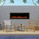 Simplifire Forum Outdoor Electric Fireplace [SF-OD43/55] (SAK81631)