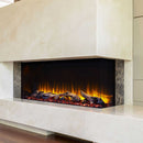 SimpliFire Scion Trinity 3-Side Linear Electric Fireplace [SF-SCT55/43-BK] (SAK93620)