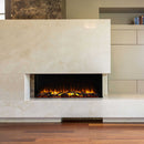 SimpliFire Scion Trinity 3-Side Linear Electric Fireplace [SF-SCT55/43-BK] (SAK93620)