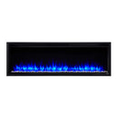 SimpliFire Allusion Platinum Recessed Linear Electric Fireplace [SF-ALLP50/60/72-BK] (SAK96415)