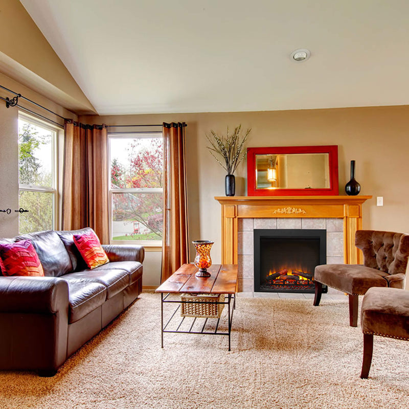 Simplifire Built-In Traditional Electric Fireplace [SF-BI36-EB] (SAK19539)