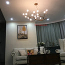 GobekUsa Simulation Iron Tree Branch Bubble Chandelier