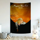 Singer tapestry banner bedroom wall hanging art decor by Decorbites