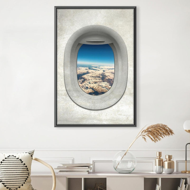 Single Plane View - Austria Canvas