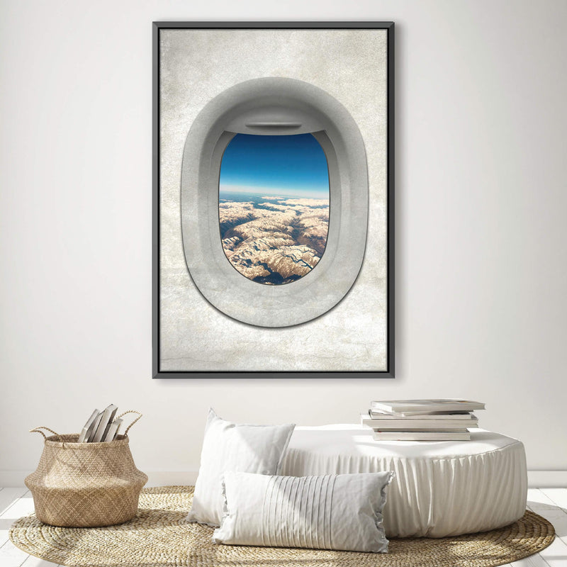 Single Plane View - Austria Canvas