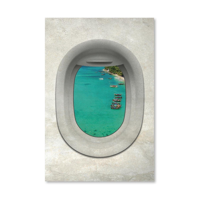 Single Plane View - Bali Canvas