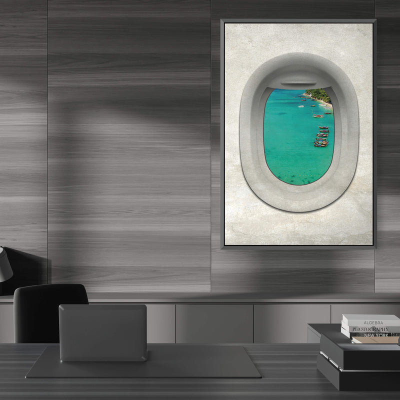 Single Plane View - Bali Canvas