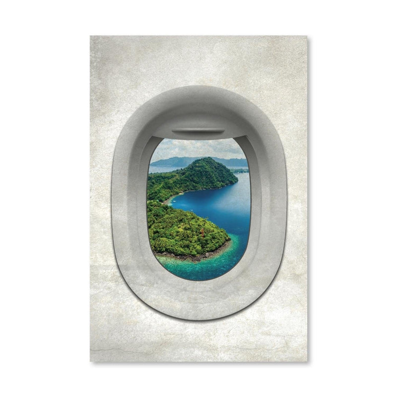 Single Plane View - Indonesia Canvas