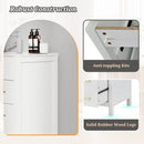 Single Bathroom Vanity with 2 Drawers and 1 Door-White