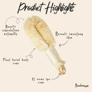 Sisal Dry Brush by Bamboo Switch