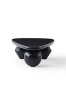 Trio Wood Coffee Table – Black