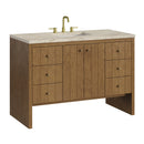 James Martin Hudson 48" Single Bathroom Vanity, Honey Oak