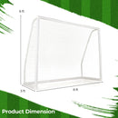 8' x 6' Soccer Goal with Ground Stakes and Soccer Cones by LJGDeals