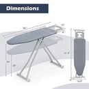Ironing Board with Iron Rest and Removable Silver-Gray by DirectDeals