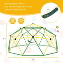 10 Feet Dome Climber with Swing and 800 Lbs Load Capacity by LJGDeals