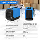 190 PPD Commercial Dehumidifier with Pump and 2 Wheels by LJGDeals