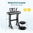 Kids Piano Keyboard 37-Key Kids Toy Keyboard Piano with Microphone for 3+ Kids by LJGDeals