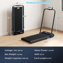 3 in 1 Folding Treadmill with Remote Control and LED Display by LJGDeals