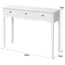Hall table Side Table w/ 3 Drawers by LJGDeals