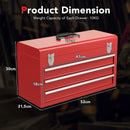 Portable Garage Mechanic Tool Cabinet Box with 3 Drawers by LJGDeals