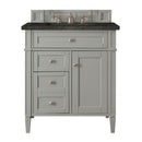 James Martin Brittany 30" Single Bathroom Vanity, Urban Gray