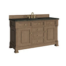 James Martin Brookfield 60" Single Bathroom Vanity, Pecan