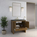 James Martin Hudson 36" Single Bathroom Vanity, Honey Oak