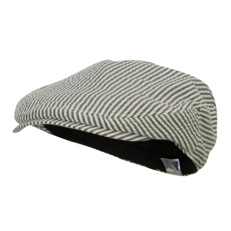 Men's Seersucker Ivy Cap