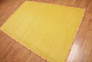 5'3" x 7'9" Modern 100% Polypropylene Area Rug Gold