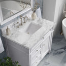 James Martin Brittany 36" Single Bathroom Vanity, Bright White
