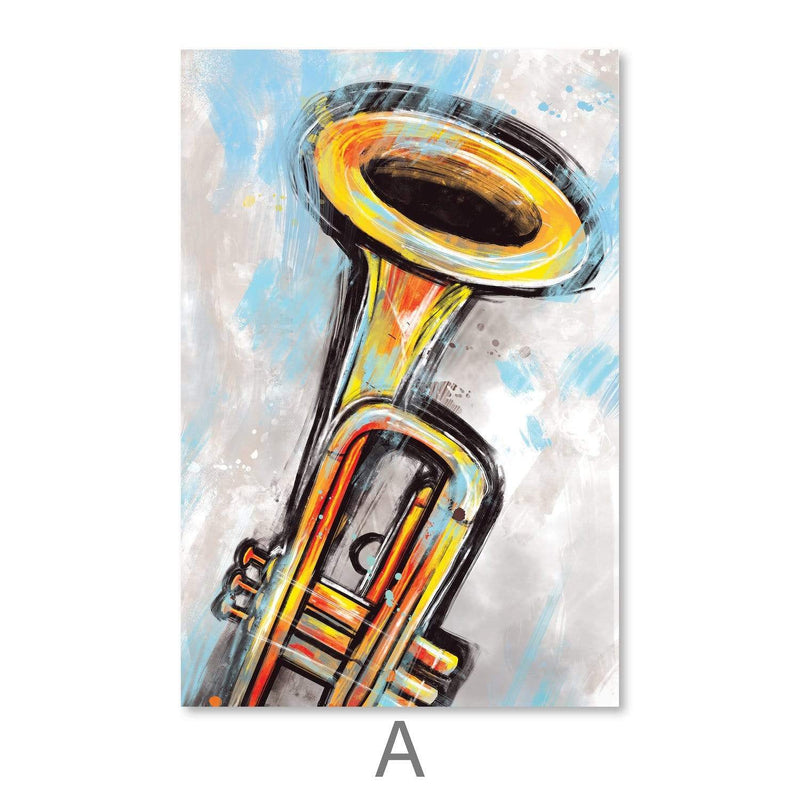 Sketched Instruments Canvas