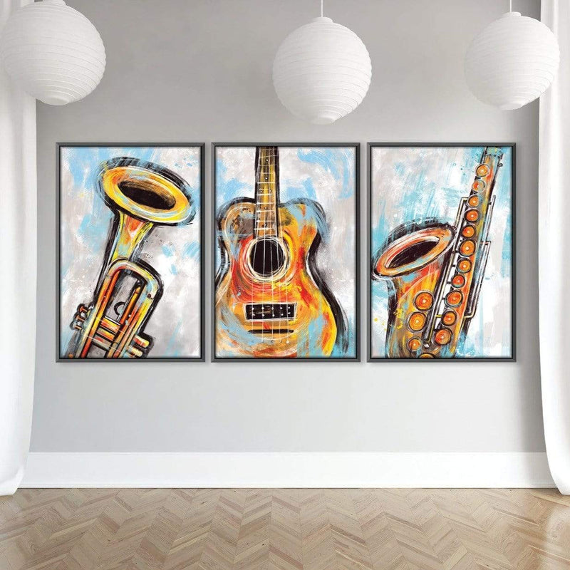 Sketched Instruments Canvas