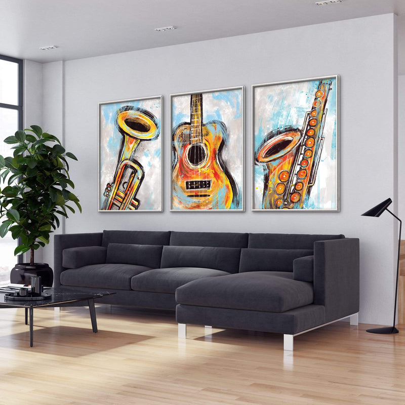 Sketched Instruments Canvas