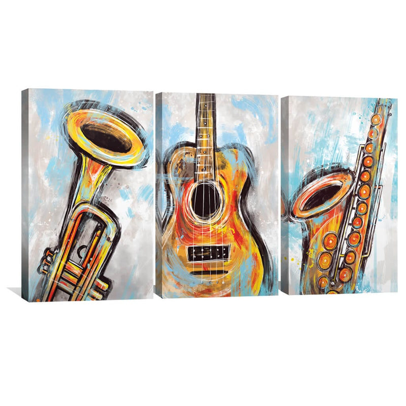 Sketched Instruments Canvas