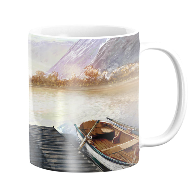 Sketched Lakeside Mug