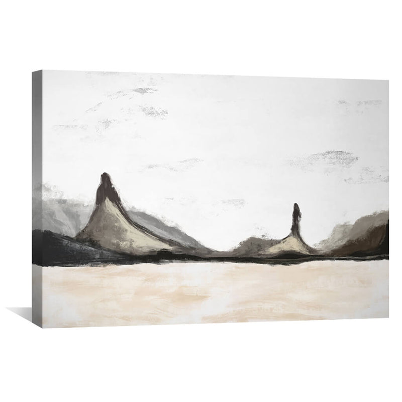 Sketched Landscape Canvas