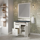 James Martin Bristol 36" Single Bathroom Vanity, Bright White