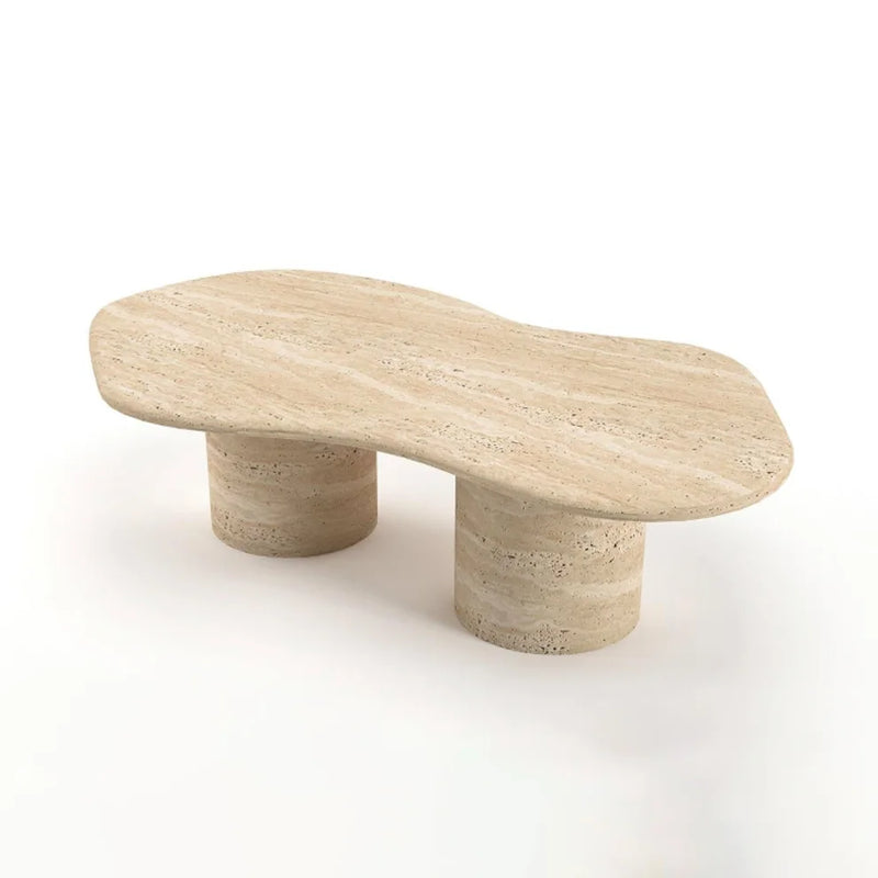 Alecta Travertine Coffee Table